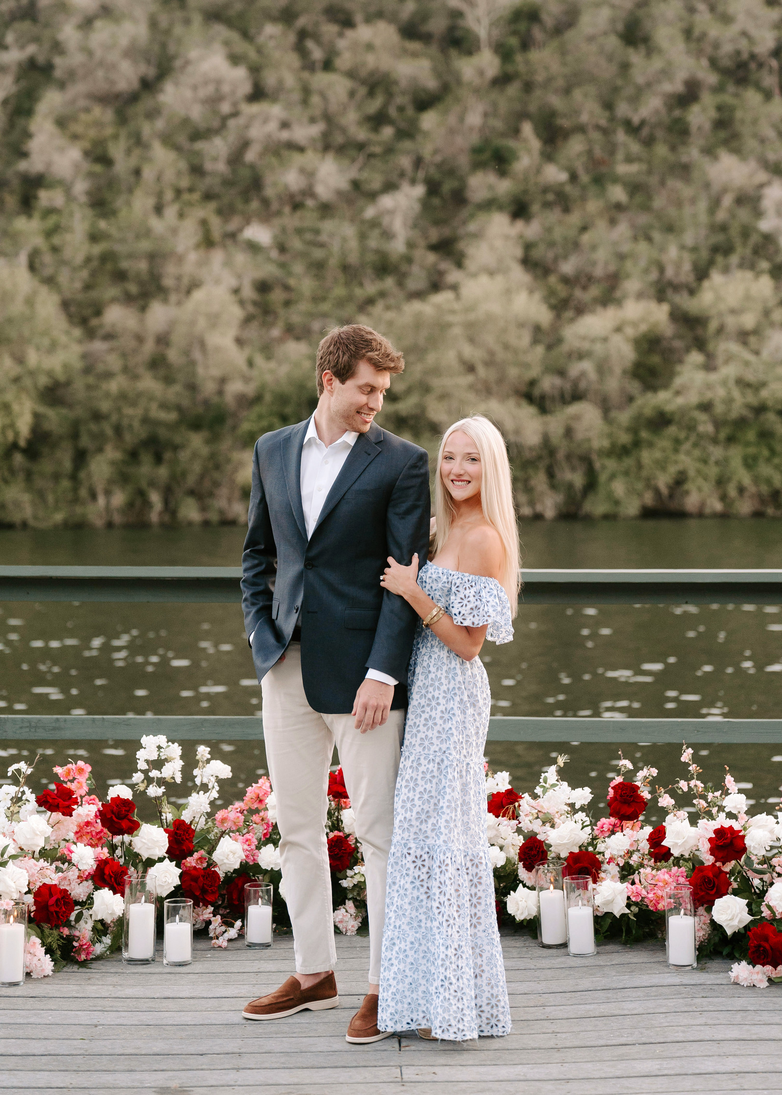 Blair + zach are engaged!