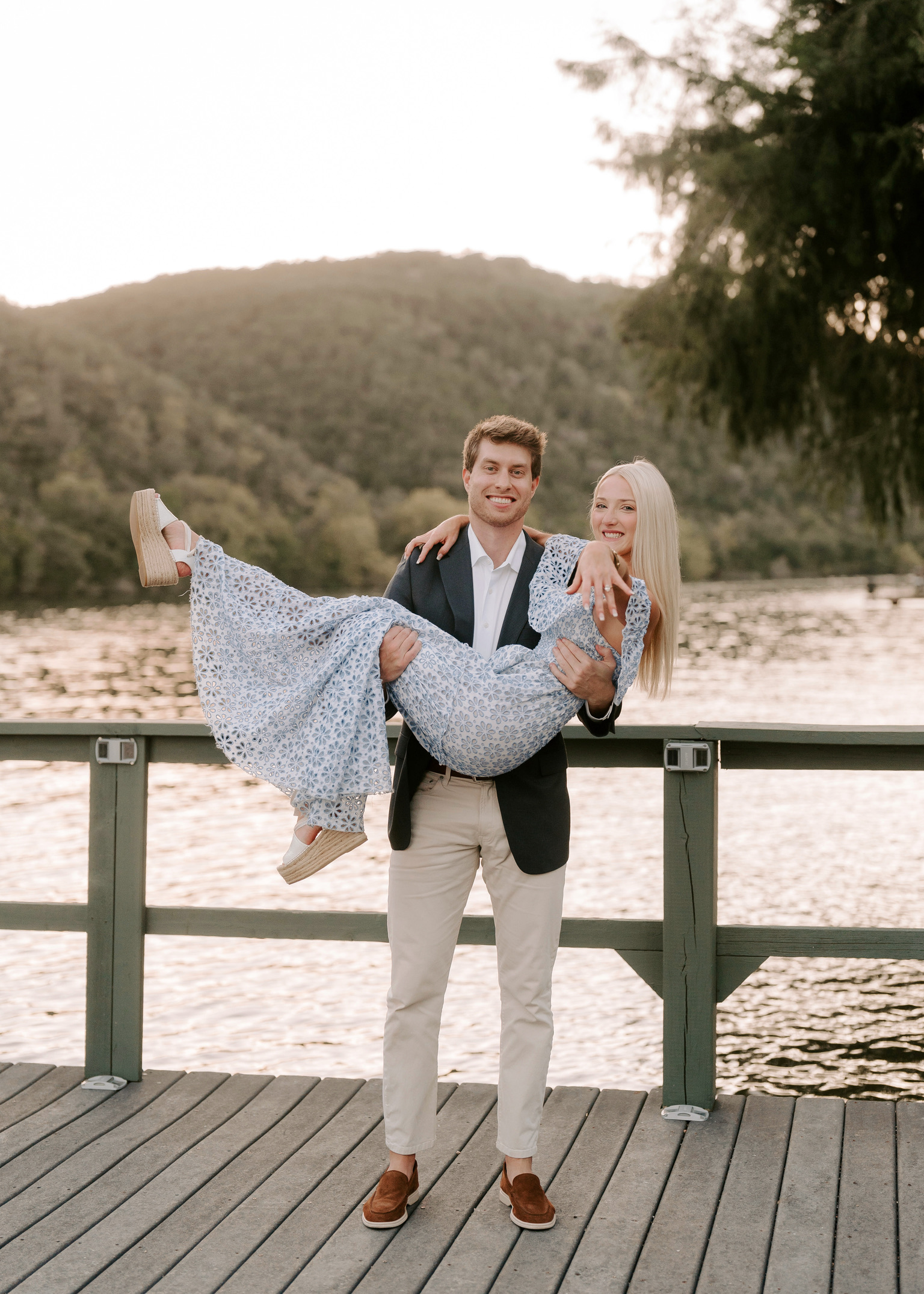 Blair + zach are engaged!