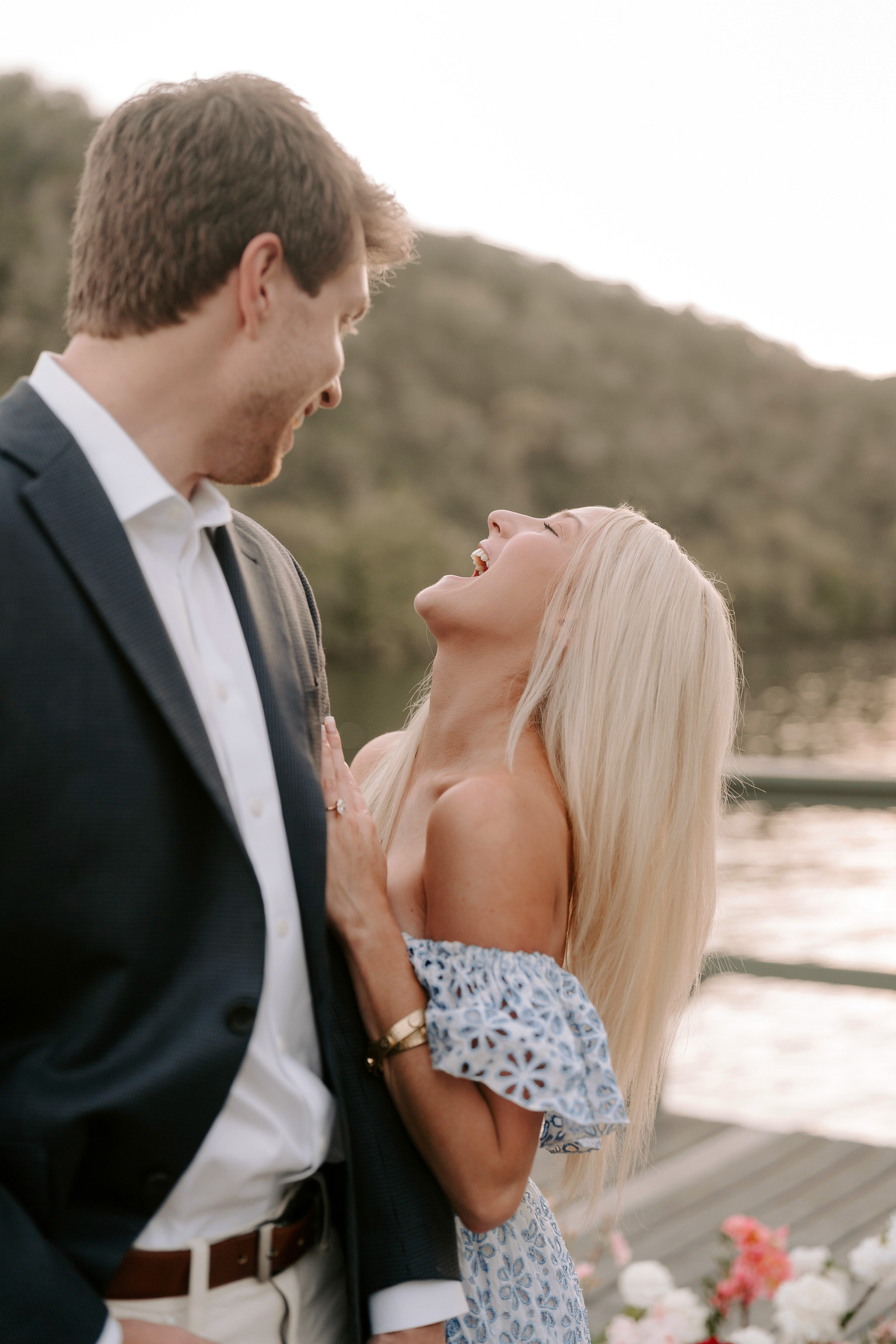 Blair + zach are engaged!